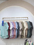 WANWAN Short Sleeves Side Pocket Shirts